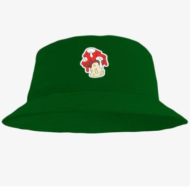 Imagem de Boné Chapéu Bucket Hat Estampado Cogumelo - MP Moda Masculina, Único, 