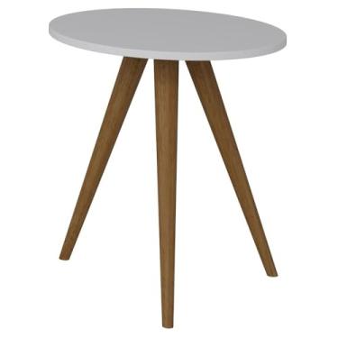 Imagem de Mod Retro Mesa Circular 1006 Be Life 1006 Branco 450X515X450 mm Tx
