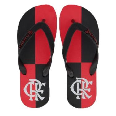 Imagem de Chinelo Flamengo Manto Papagaio-Vintém Preto 41-42