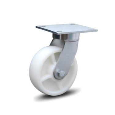 Imagem de Rodizio Giratório 8X2 C/Placa roda de nylon c/ rolamento 800 kg - Cols