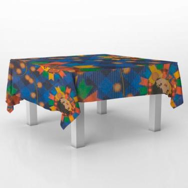 Imagem de Toalha de Mesa em TNT - 70x70cm - Caipirinha Festa Junina - 5 unidades