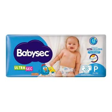 Imagem de Kit 4 fraldas babysec galinha pintadinha jumbo p/ 28