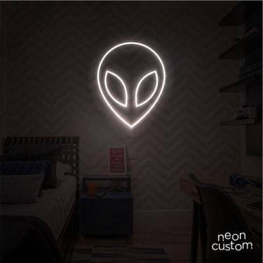 Imagem de luminaria letreiro Neon Led Et 60x50 luminoso decoração p/ selfie - Ne