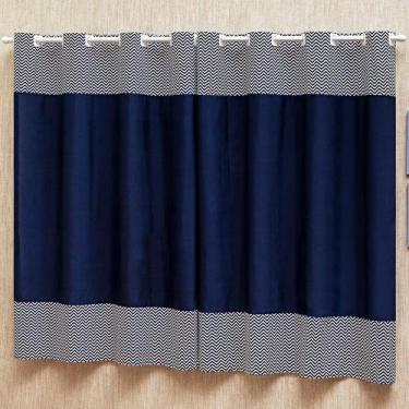 Imagem de Cortina Infantil Quarto Bebê 2,00x1,70 Luxo Enxoval Menina Menino Deco