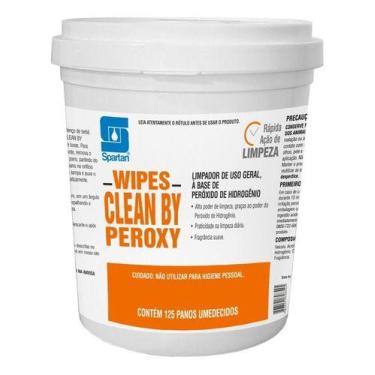 Imagem de Wipes Clean By Peroxy - Panos Umedecidos Spartan
