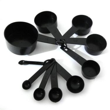 Imagem de Medidores Receita Cozinha Xícara Colher Copo Receitas