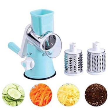 Imagem de Ralador Queijo Manivela Grande Profissional Lâmina Inox - PenselarFun,