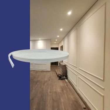 Imagem de Boiserie Moldura Rodameio de Eva Autocolante Sirius 2,5cmx1,5cm 15 Met