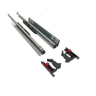 Imagem de Corrediça Oculta DT130 450mm Extração Total (30kg) Slowmotion (Amortec