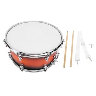 Imagem de Snare Drum Set 14 X 6,5in PET Snare Drum Com 8 Lug Design Instrumento de Percussão Com 2 Baquetas e Alça para Iniciantes ou Profissionais