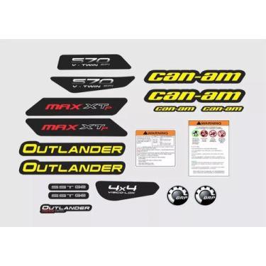 Imagem de Kit Adesivos - Outlander Max 570 Xtp Can-am Para Quadriciclo - SPTS