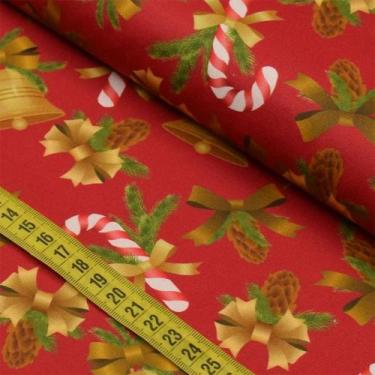 Imagem de Tecido Estampado Natal Digital - Cor 2715 (0,50x1,40) - CÍRCULO