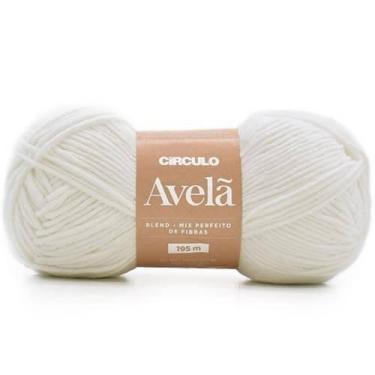Imagem de Fio Avelã Círculo 100g, 8001 branco