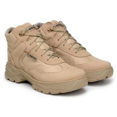 Imagem de Bota masculina evoque cano curto em couro bovino resistente - SPECTRUN