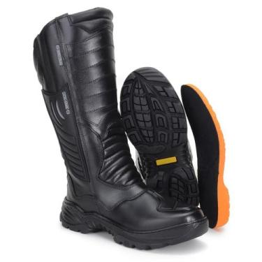 Imagem de Bota Cano Alto Samu Bombeiro Civil Rocam Aph em couro - Spectrun Boots