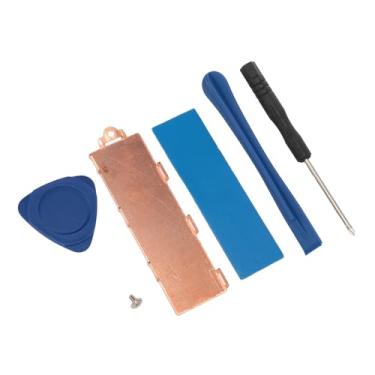 Imagem de Disipador M.2 2280 Dissipador de calor de disco rígido Profissional Dissipação de calor eficiente em latão Compacto M.2 SSD Cooler para computador laptop