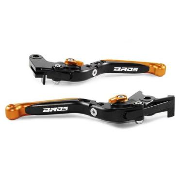 Imagem de Manete Esportivo Extensível Nxr 125 150 160 Laser Bros moto - NoBrand,