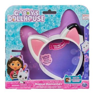 Imagem de Tiara Orelhas Mágicas Musical E Luz - Gabbys Dollhouse - Sunny