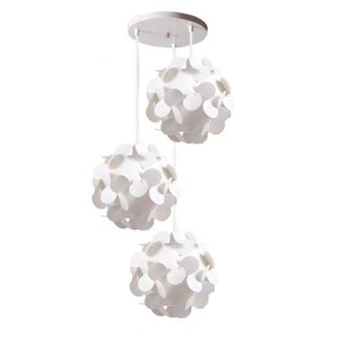 Imagem de Lustre  com 3 Pendentes Flower - Trybo Design