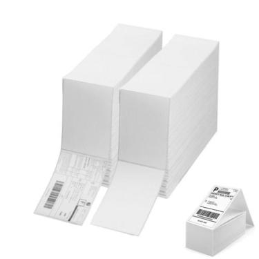 Imagem de 10.000 Etiquetas Térmicas Sem Rolo 10x15 Cm Formato Resma  - Mebusque