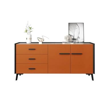 Imagem de LICONG-2020 Armários laterais de base de cozinha, armário de armazenamento de aparador, armário de entrada com gaveta para sala de estar, quarto, entrada, armário de canto de corredor