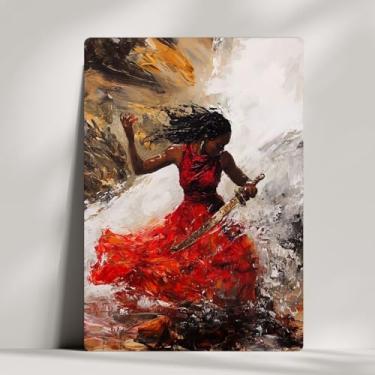 Imagem de Coleção de 26 quadros decorativos - Umbanda e Candomblé - Decoração Orixá - Afro Brasileira (Obá)