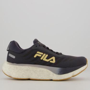 Imagem de Tênis Fila Float Maxxi 2 Cinza e Dourado, 45