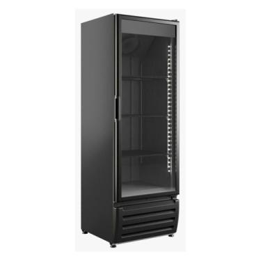 Imagem de Cervejeira Braslar 470 Litros Porta De Vidro Preto Vega C500P2 220v, 2