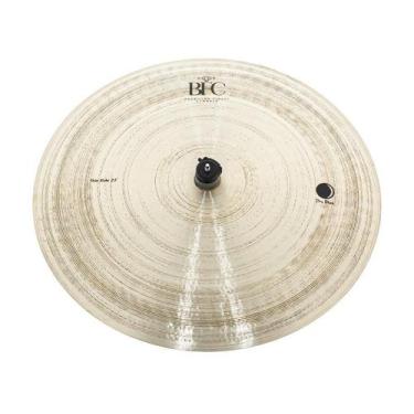 Imagem de Ride BFC Brazilian Finest Cymbals Dry Dark Flat Thin Ride 22 em Bronze