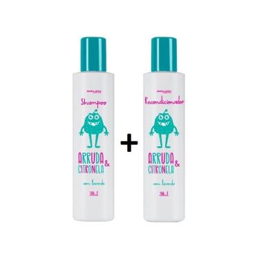 Imagem de Kit Shampoo E Recondicionador Com Lavanda Arruda & Citronela Abelha Rainha