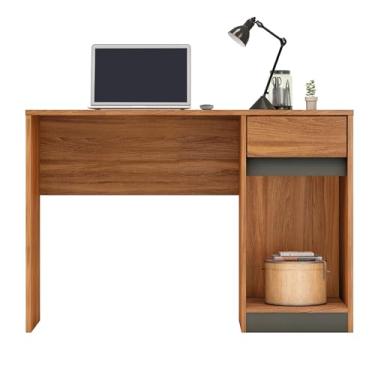 Imagem de Escrivaninha 1 Porta 1 Gaveta Demóbile Office Morada Premium Quarto E Sala Moderna Estudo E Trabalho