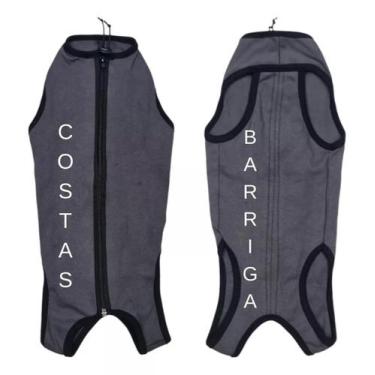 Imagem de Roupa Pós Cirúrgica operatória Gato Femea  Tamanhos 1, 2 e 3 - Wk Pet,