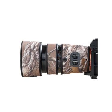 Imagem de Capa de lente para Sony FE 90 mm F/2.8 Macro G OSS camuflagem capa de proteção para lente de câmera (cor #Jungle Camouflage - Impermeável)