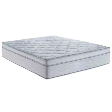 Imagem de Colchão Casal 138 Toronto Molas Ensacadas Branco D33 32x138x188cm