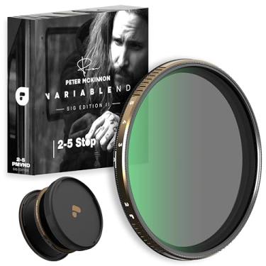 Imagem de PolarPro Filtro de câmera Peter McKinnon Mist VND de 82 mm - Filtro de lente de densidade neutra variável de 2 a 5 paradas para vídeo profissional DSLR/Mirrorless – para controle cinematográfico de