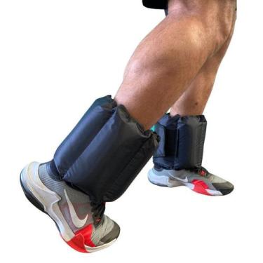 Imagem de Caneleiras Par Nylon Fitness Wellness 3KG - NoBrand