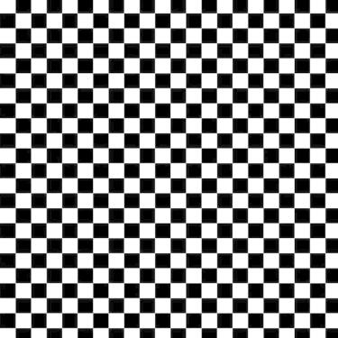 Imagem de Papel De Parede Xadrez Branco Preto Autocolante Sala Quarto