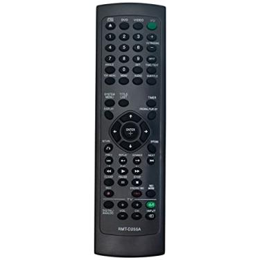 Imagem de Controle remoto RMT-D255A de substituição de DVD VCR compatível com Sony DVDR Video Cassette DVD Recorder RDR-VX560 RDRVX535 RDR-VX535 RDRVX560