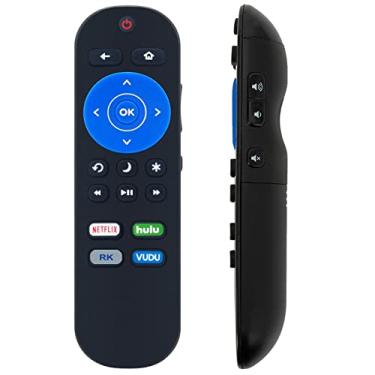 Imagem de Controle remoto de substituição aplicável para Smart TV Sanyo Roku FW50R79FC FW32R19F FW50R71F FW55R70F FW40R49F FW65R70F FW40R48FC FW32R18FC FW50R49FC FW43R49FC 55R79 FC FW65R79FC
