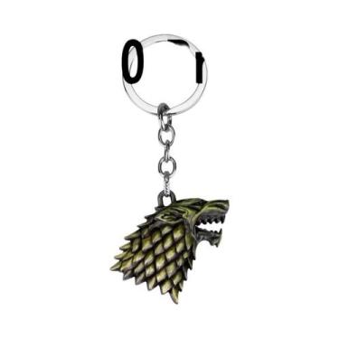 Imagem de Chaveiro Dragão Targaryen - Presente para Fãs de Game of Thrones, K060