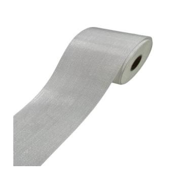 Imagem de Entretela plástica para confecção de cortinas - larg 10cm - branca - r