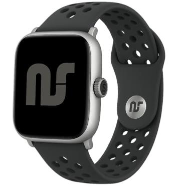 Imagem de Pulseira NSmart compatível com Huami Amazfit GTS (BIP 2 geração) - Nandos-Store (Cinza NK)