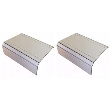 Imagem de Esteira Reta Flexível para braço Sofá Kit 02un Bege Nude