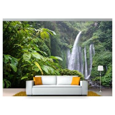 Imagem de Papel De Parede Cachoeira Natureza Mata 3D Nch211 - Você Decora