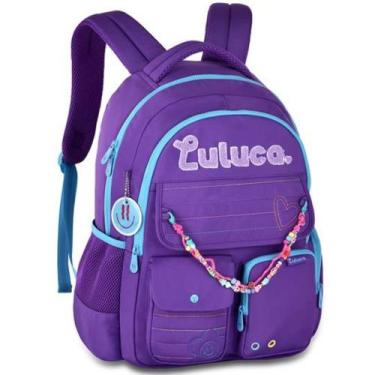 Imagem de Mochila de Costas em Crinkle OFICIAL LULUCA LU24611 - CLIO, Roxo