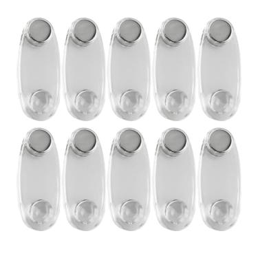 Imagem de YWJLQH 10 peças de peso de corda sobressalente, dispositivo tensor de maçaneta de persiana de janela, acessórios leves para persianas verticais