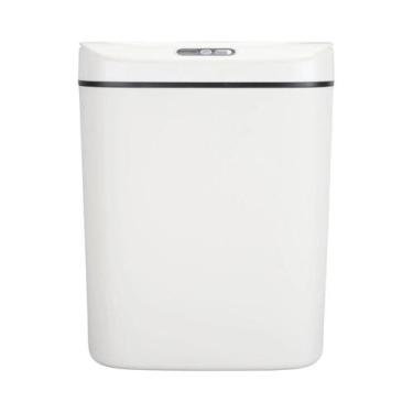 Imagem de Lixeira De Banheiro Com Sensor De Movimento Automático Alimentada Por 