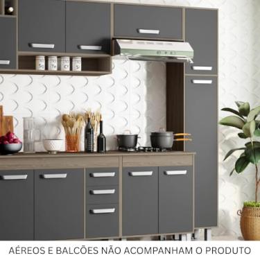 Imagem de Poliman Moveis - Paneleiro Simples Barcelona/Malta Poliman Moveis