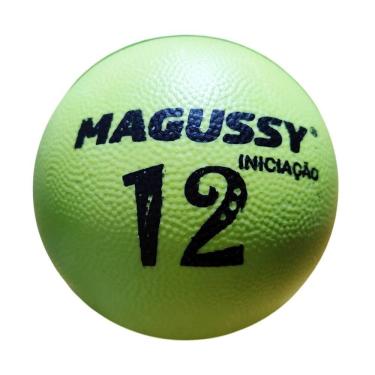 Imagem de Bola Iniciação de Borracha Magussy Tamanho 12 Verde
