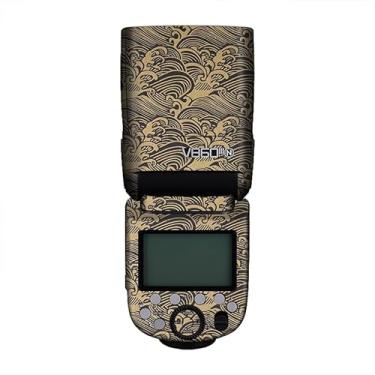 Imagem de V860LL/A, Película protetora para câmera flash película protetora decalque adesivo anti-arranhões acessórios para Godox V860 (feature_two_browse-bin) (ouro onda)